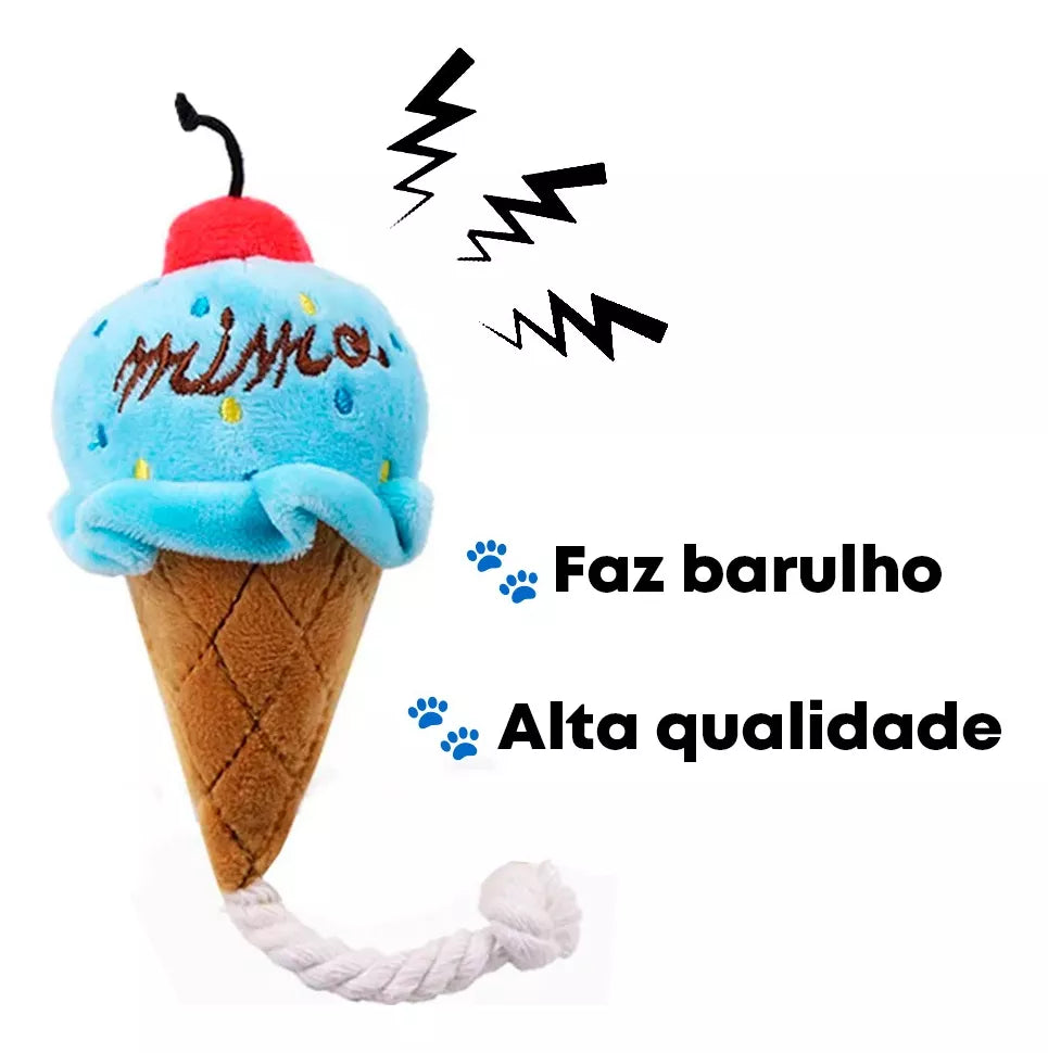 Kit 5 Brinquedos de Pelúcia com Som para Cães - Diversão e Qualidade