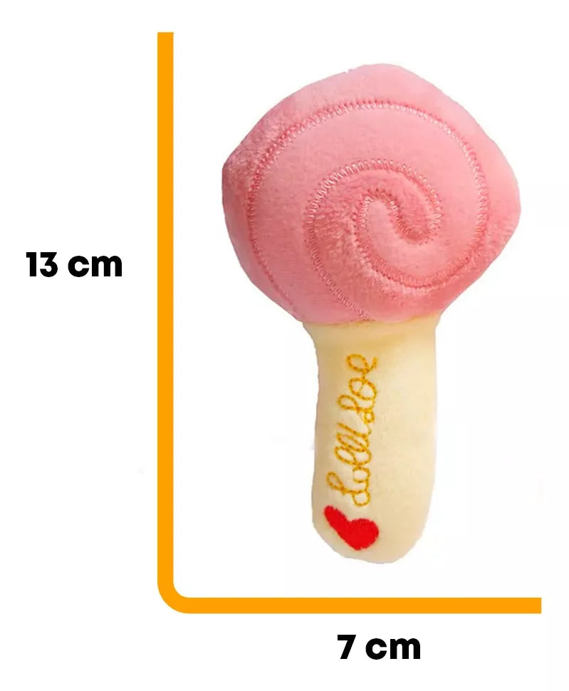 Kit 5 Brinquedos de Pelúcia com Som para Cães - Diversão e Qualidade