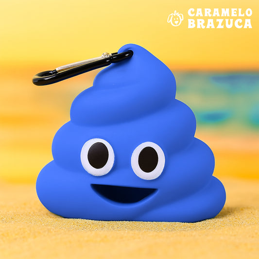 Cata Caca Emoji de Cocô - Azul
