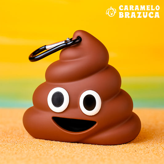 Cata Caca Emoji de Cocô - Marrom