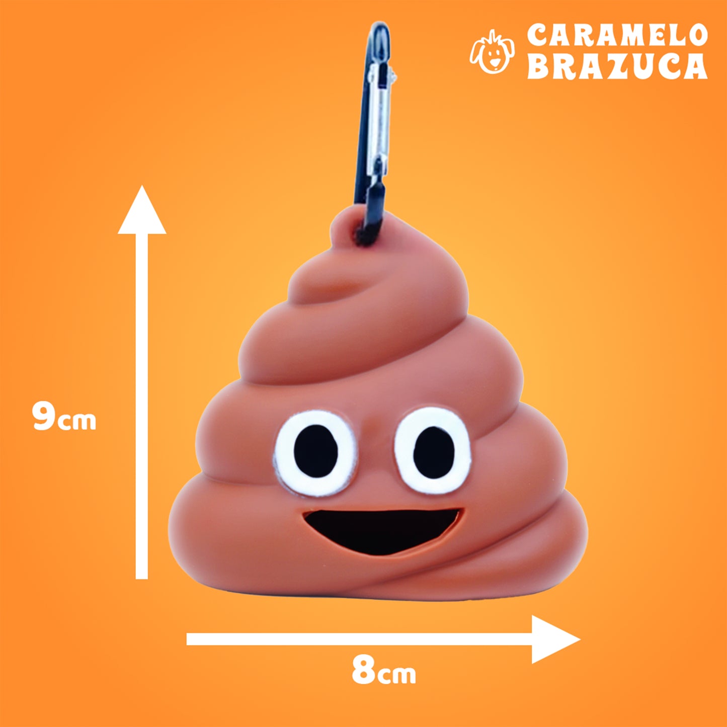 Cata Caca Emoji de Cocô - Azul