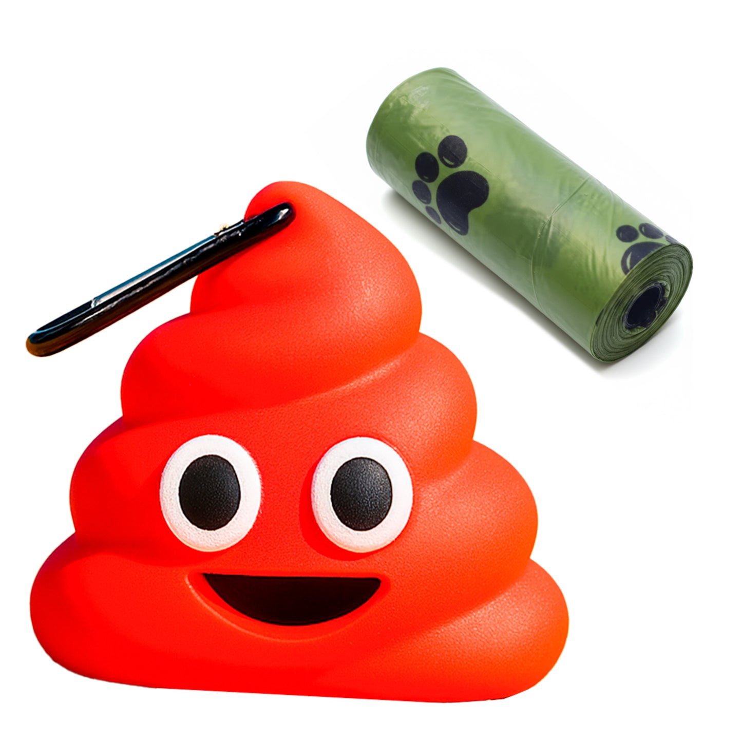 Cata Caca Emoji de Cocô - Vermelho